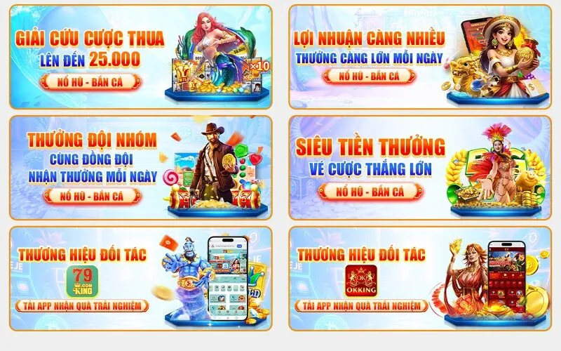 Khuyến mãi 99ok - Nhận thả ga cá cược không sợ lỗ vốn giải cứu cược thua