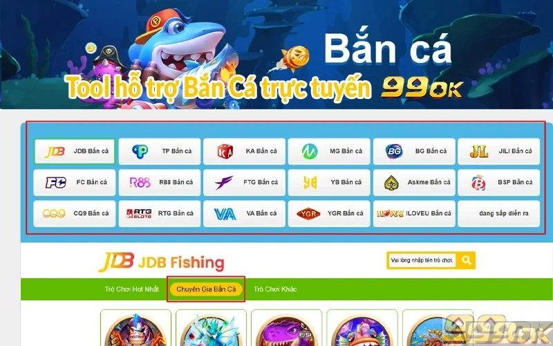 Tool Bắn Cá 99OK - Chinh phục đại dương, săn boss khủng Tool hỗ trợ Bắn Cá trực tuyến